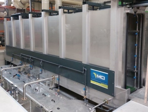 TUNNEL DE TRAITEMENT DE SURFACES mono-chambre