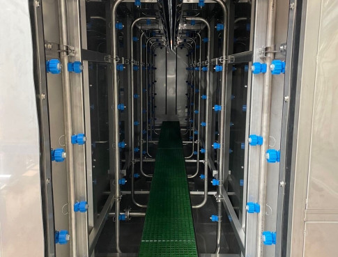 TUNNEL DE TRAITEMENT DE SURFACES mono-chambre