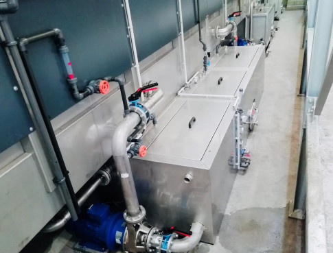 Rétrofit Tunnel de traitement de surfaces dans la région de Rennes (35)