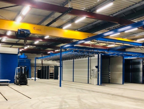 INSTALLATION DE POUDRAGE dans l'Ain