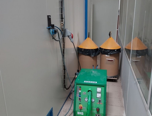 CABINE DE METALLISATION