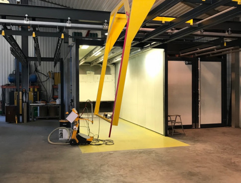 Installation de peinture manuelle poudre dans la Saône et Loire (71)