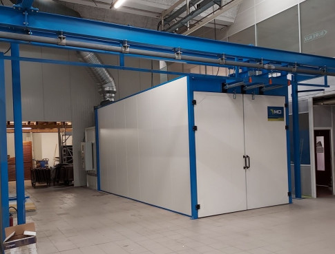 CABINE DE METALLISATION