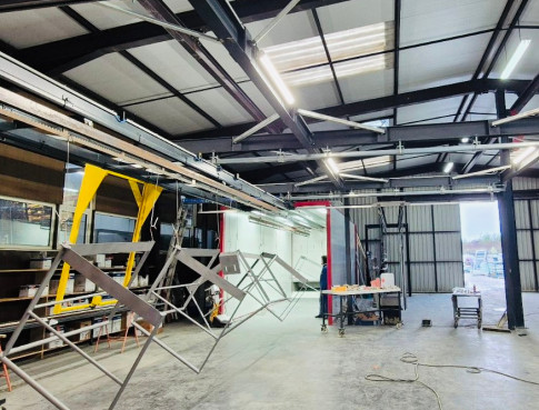 Nouvelle réalisation de thermolaquage en Saône-et-Loire (71)