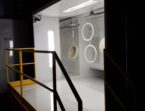 INSTALLATION CABINE DE POUDRAGE TETE BECHE DEPT 54