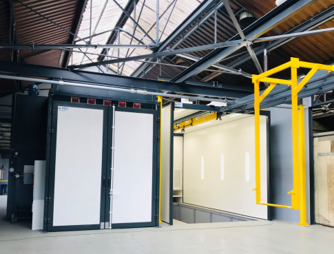 Installation de poudrage manuelle en région parisienne