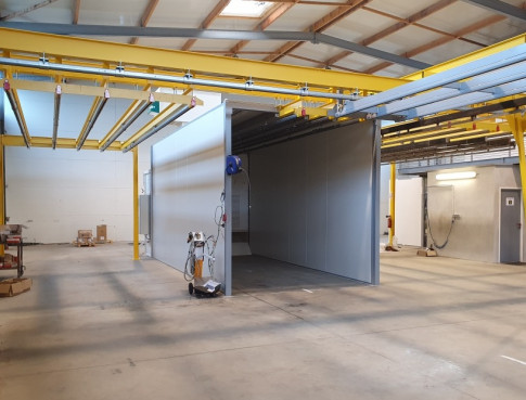 CABINE DE POUDRAGE Dépt 29