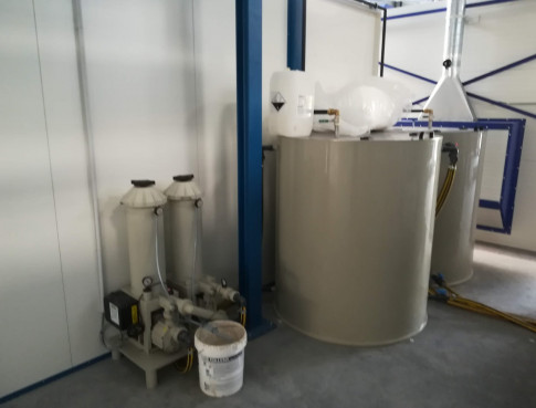 CABINE DE LAVAGE HAUTE PRESSION dépt 68