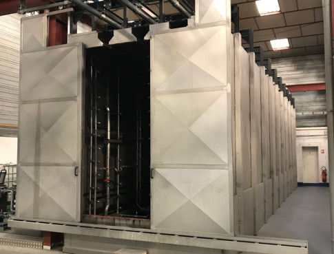 Installation XXL de peinture manuelle poudre dans le département de l’Ain (01)