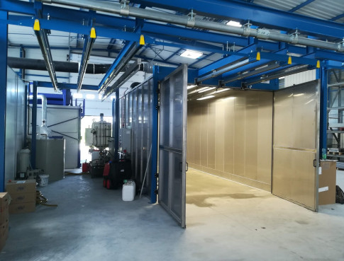 CABINE DE LAVAGE HAUTE PRESSION dépt 68