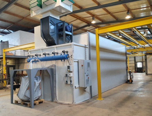 CABINE DE POUDRAGE Dépt 29