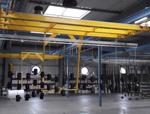 Installation de poudrage pour un sous-traitant peinture sur le département de L’Ille-et-Vilaine (35)