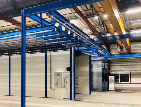 INSTALLATION DE POUDRAGE dans l'Ain