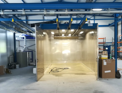 CABINE DE LAVAGE HAUTE PRESSION dépt 68